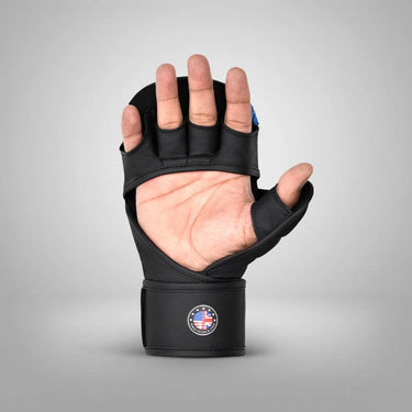 RDX Grappling Gloves Shooter Aura F-17#color_blueblack