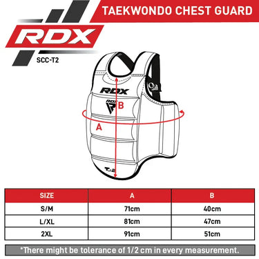 RDX T2 Karate Chest Guard